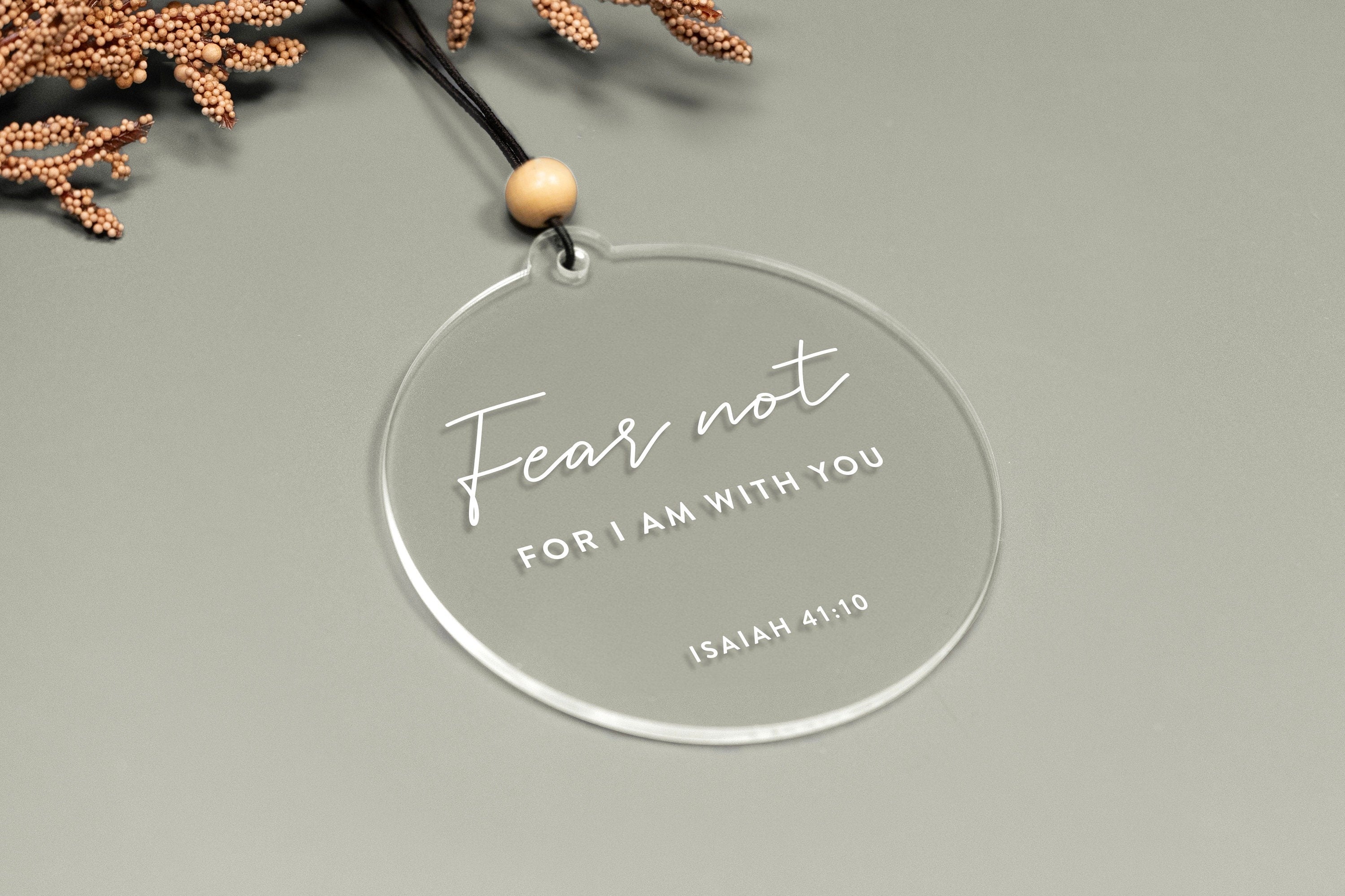 Bible Verse Christmas Ornaments, Christian Christmas Decor, Bible Art, Christian Gifts for Women, Religious Gifts, Ideas For Christmas Trees, Christmas Gift Decor DCLAF11